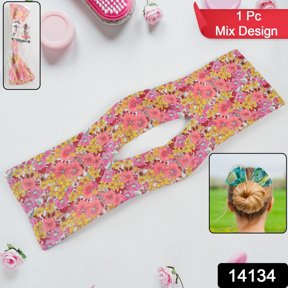 Fashion Hair Band for Women – Summer-Style Knotted Wire Headband 1 Pc Mix Design