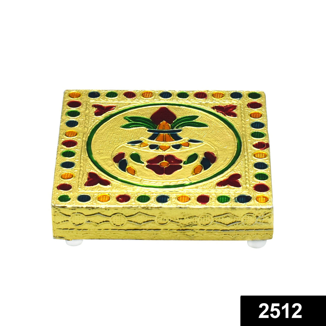 Fancy wooden bajot with intricate design, suitable for decorative purposes