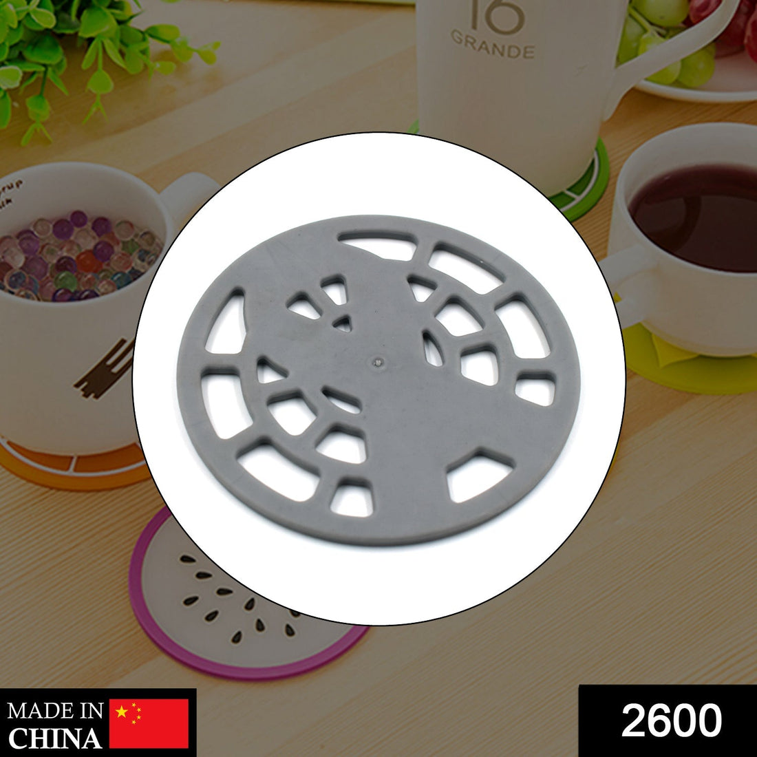 Silicone coaster for kitchen