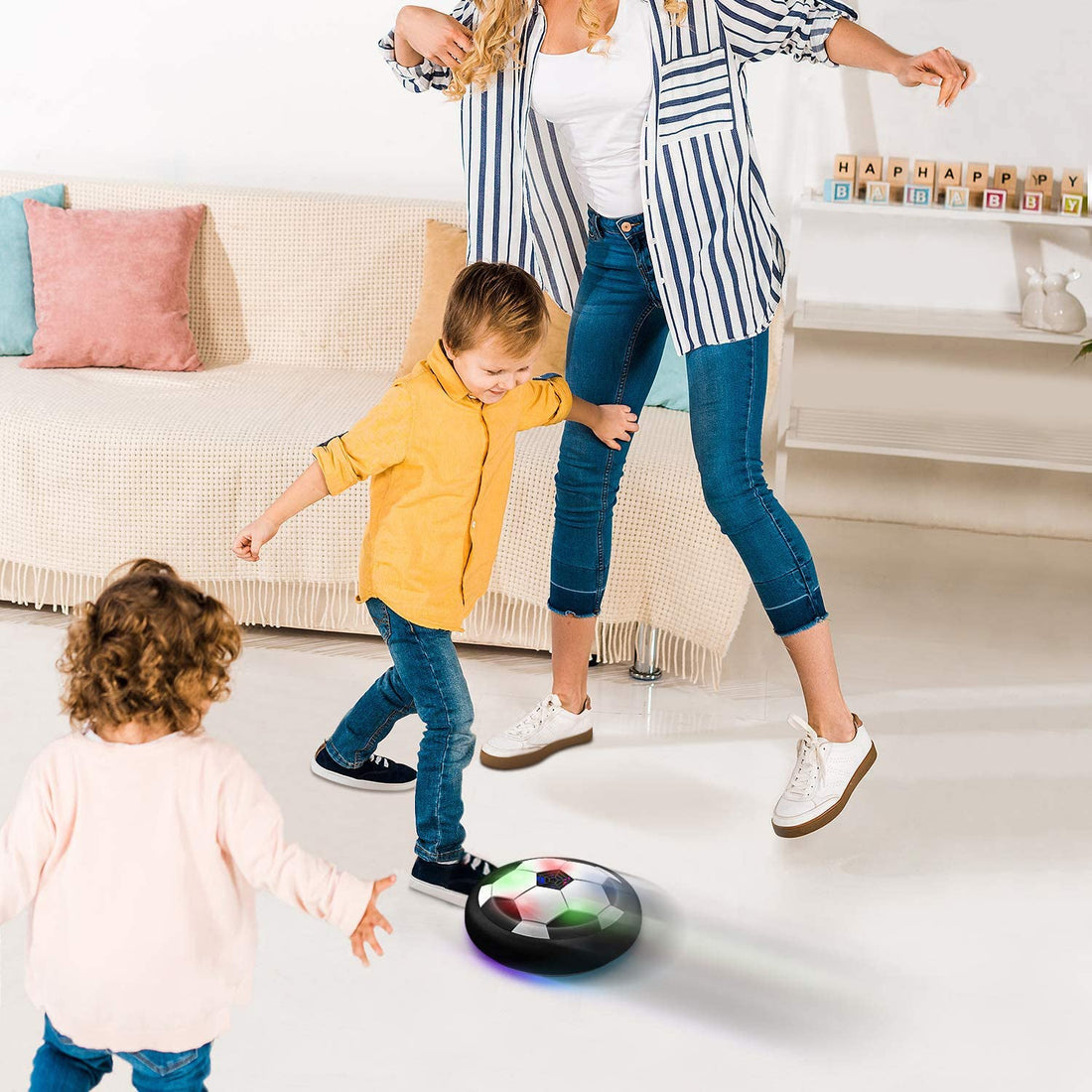 Amazing Hover LED Ball used in all households and playing purposes for kids and children’s etc.