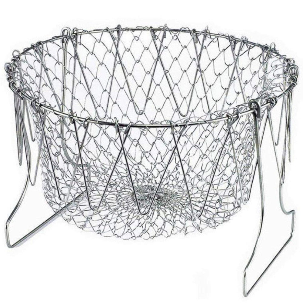 Chef basket for draining