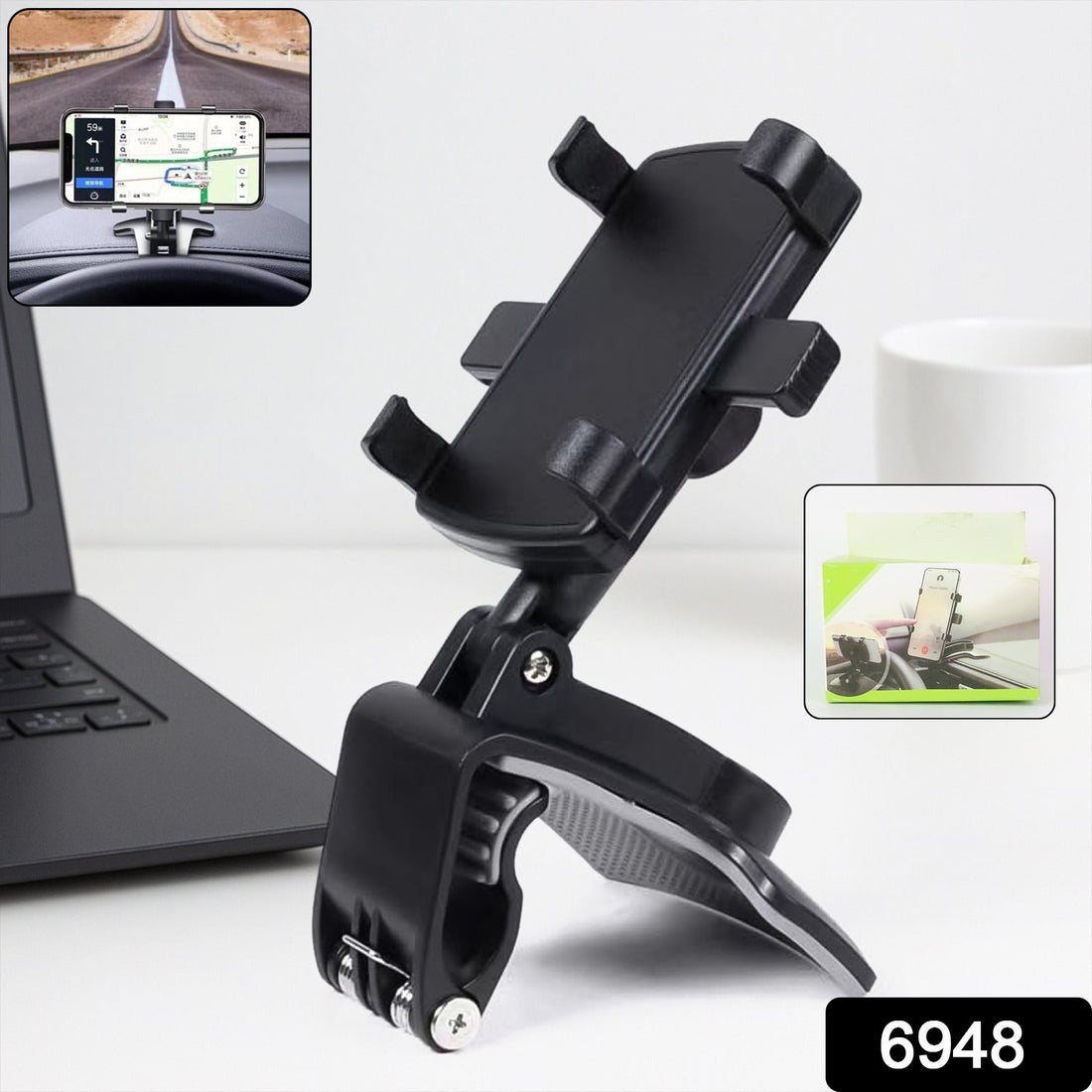 Universal Car Dashboard & Desk Mobile Phone Holder