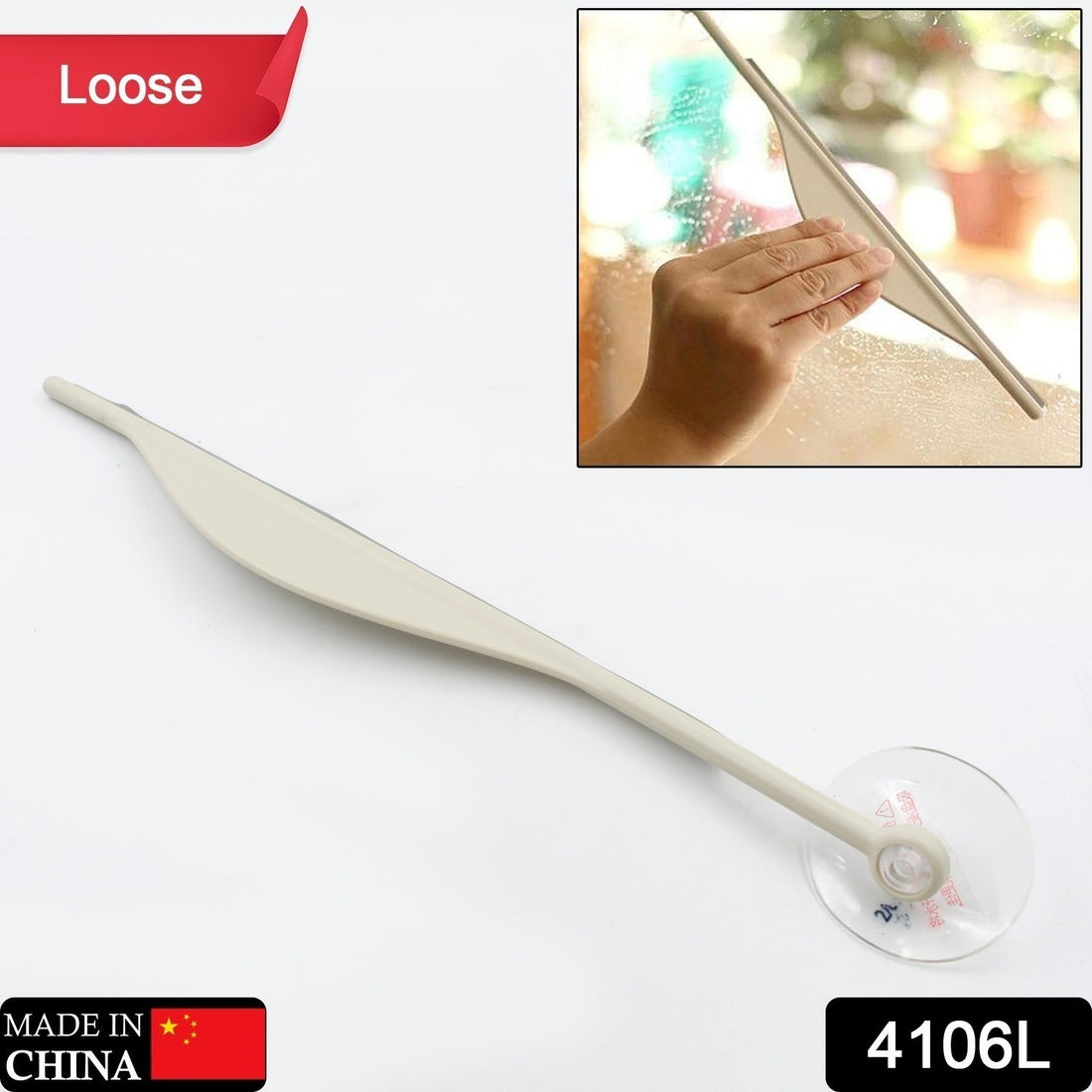 All-in-one cleaner squeegee for bathroom and windows