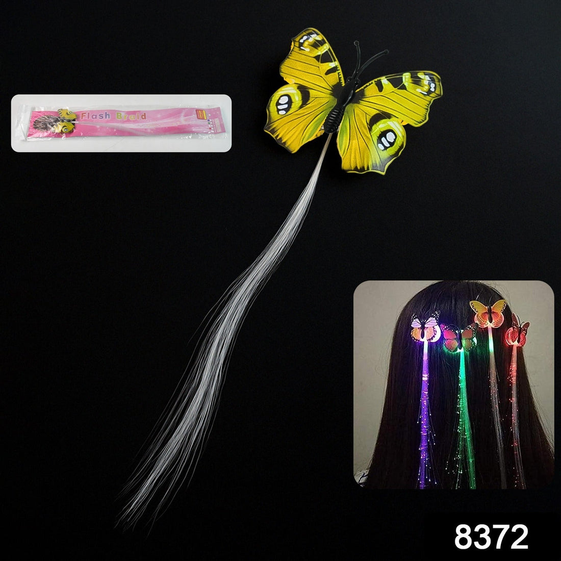Party Flare Hair Clip Light