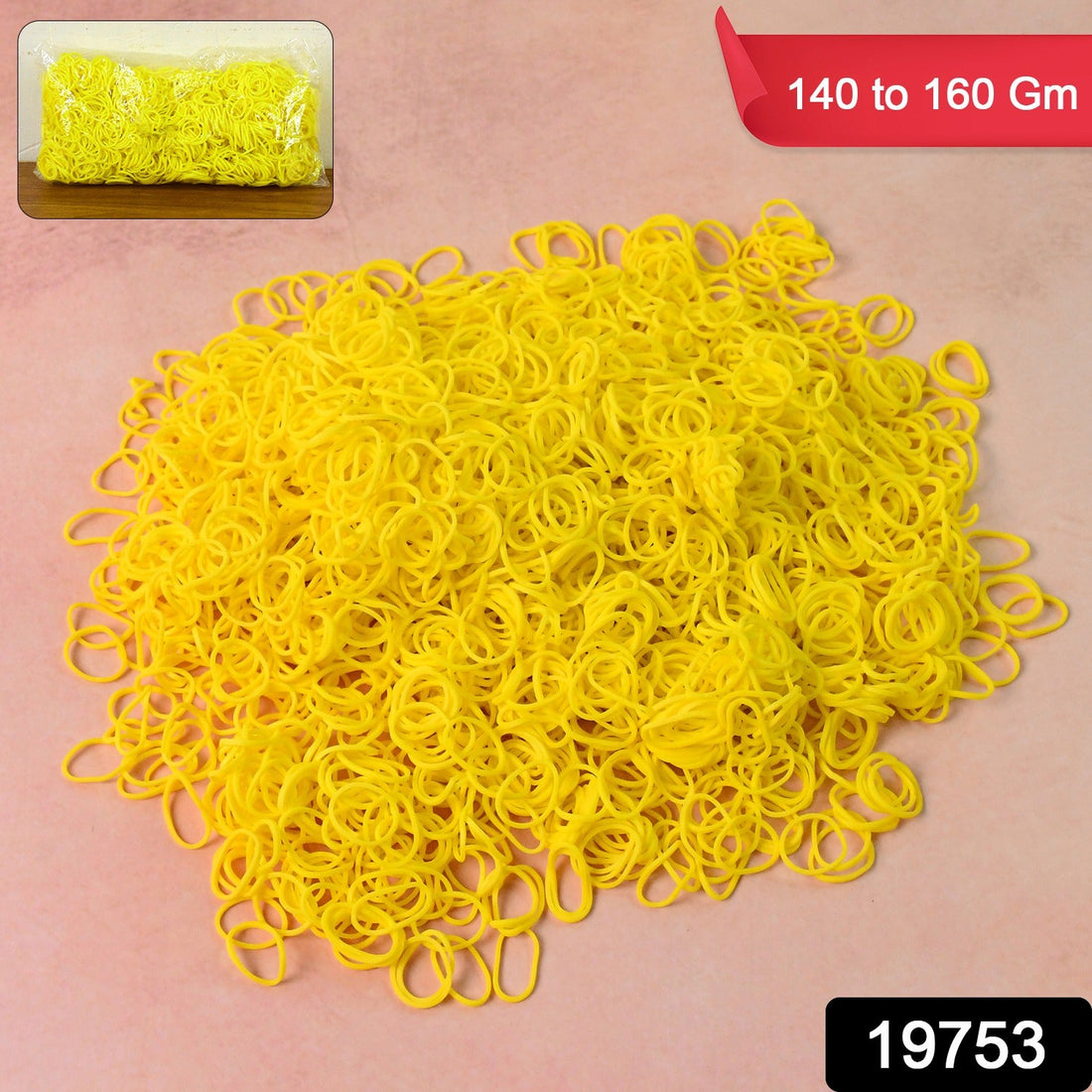 Premium Strong Elastic Rubber Bands – Multipurpose Bands (Approx. 140 to 160gm Pack)