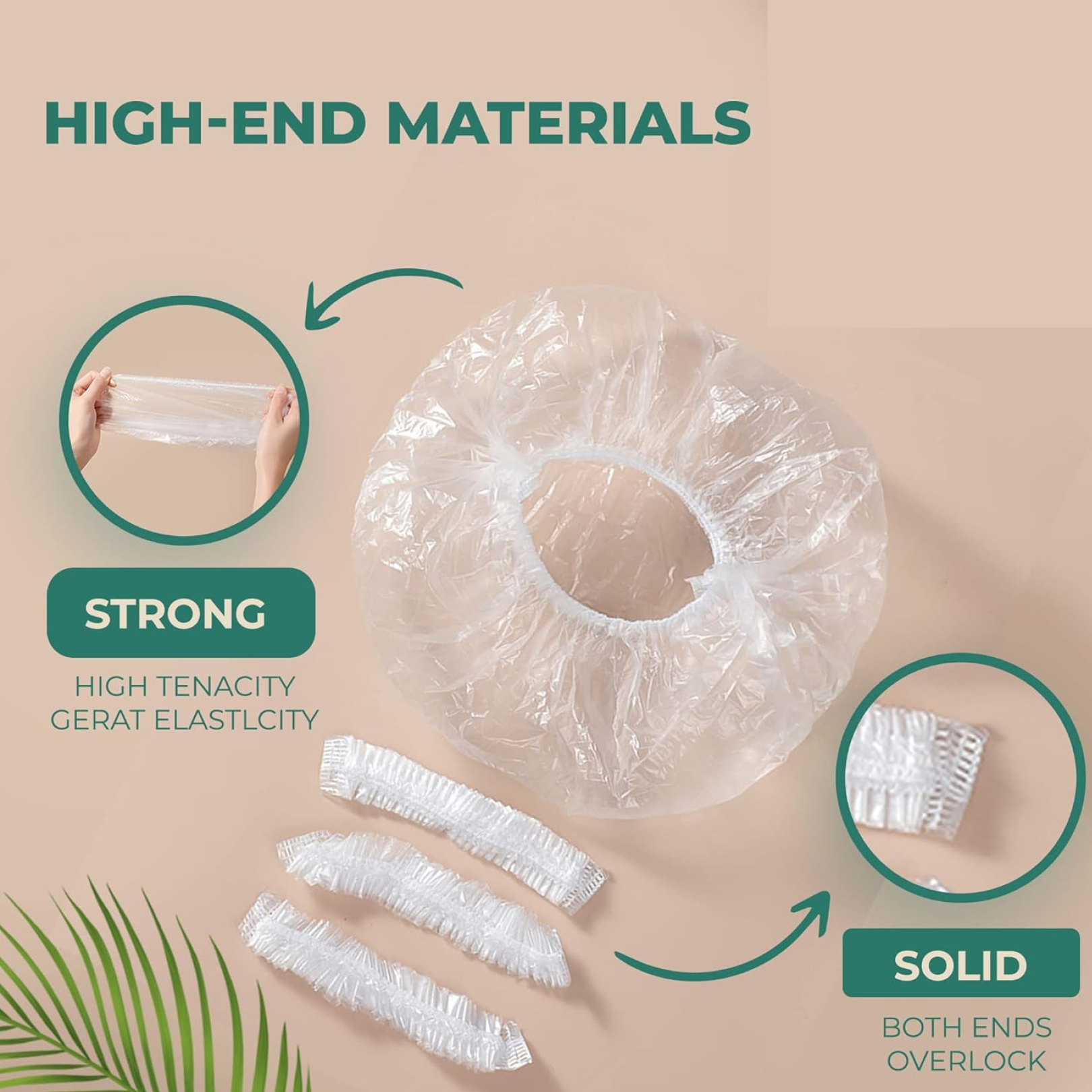 Disposable Shower Caps for Women (1 Pc)