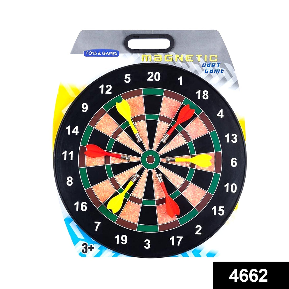 Magnetic score dartboard set, perfect for portable gaming