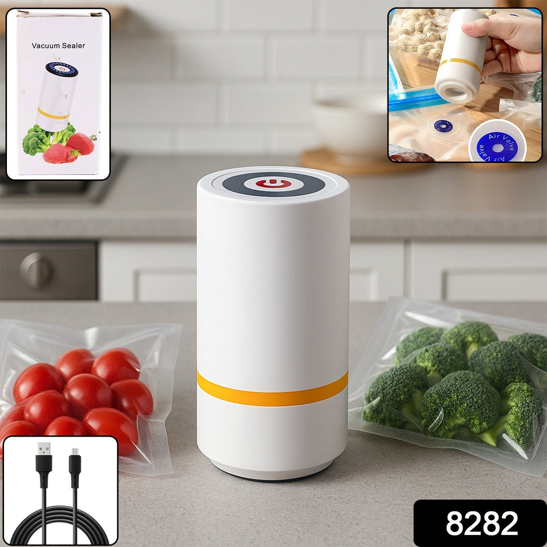 Portable USB Rechargeable Vacuum Sealer Machine