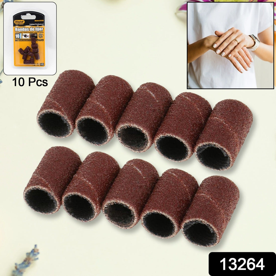 Nail Drill Sanding Band Machine