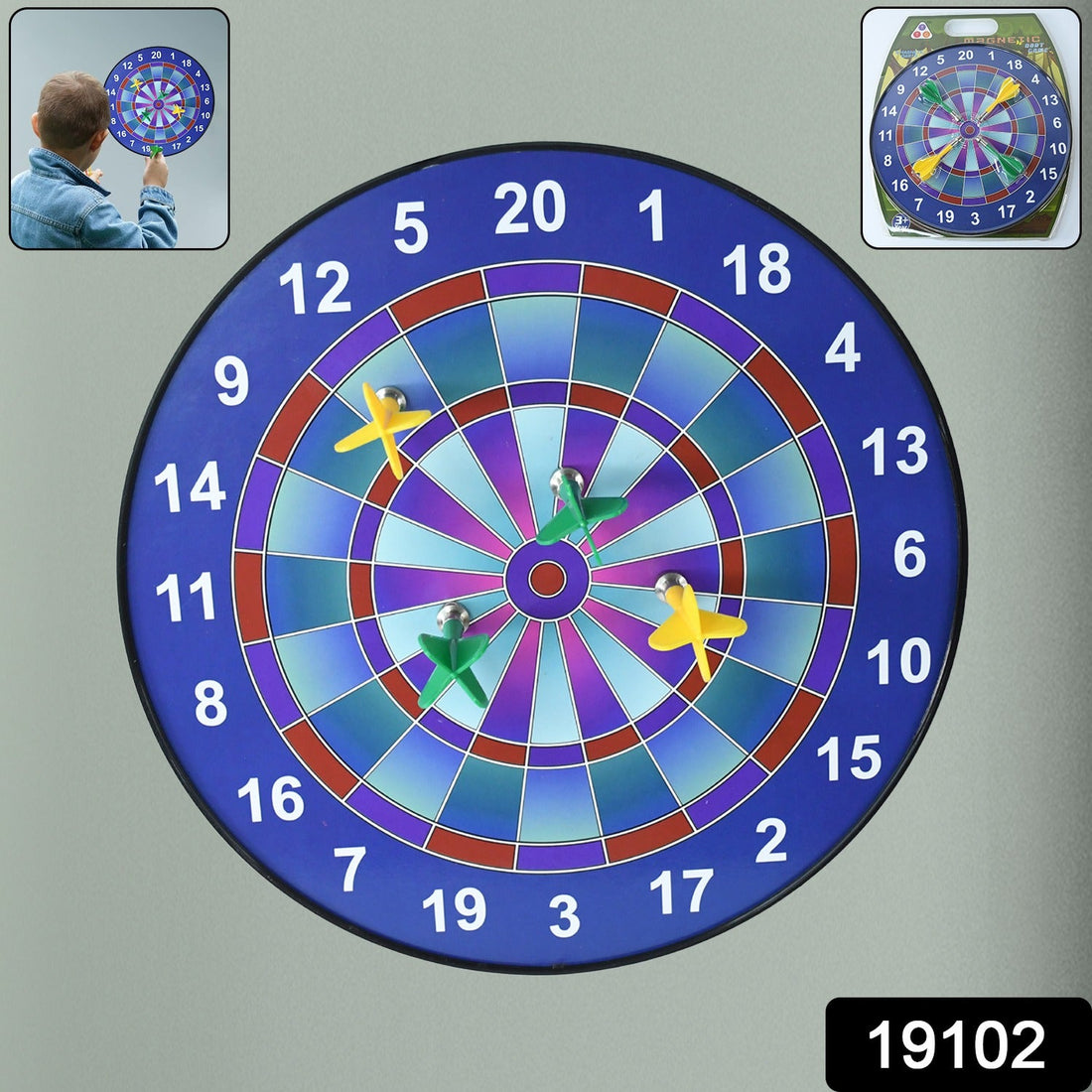SafeHit Magnetic Dart Game