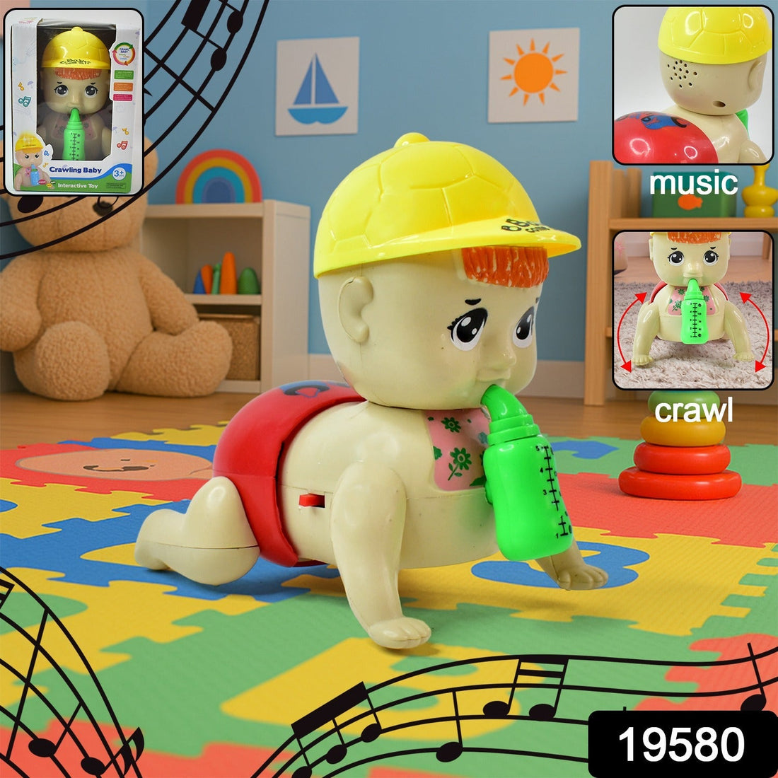 Electronic Crawling Baby Toy