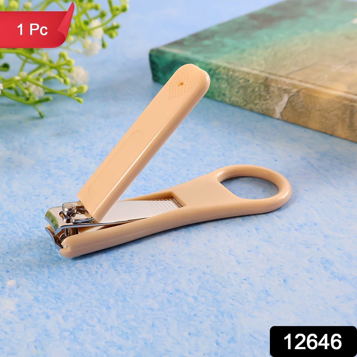 Ergonomic Ring-Handle Nail Clipper (1 Pc)