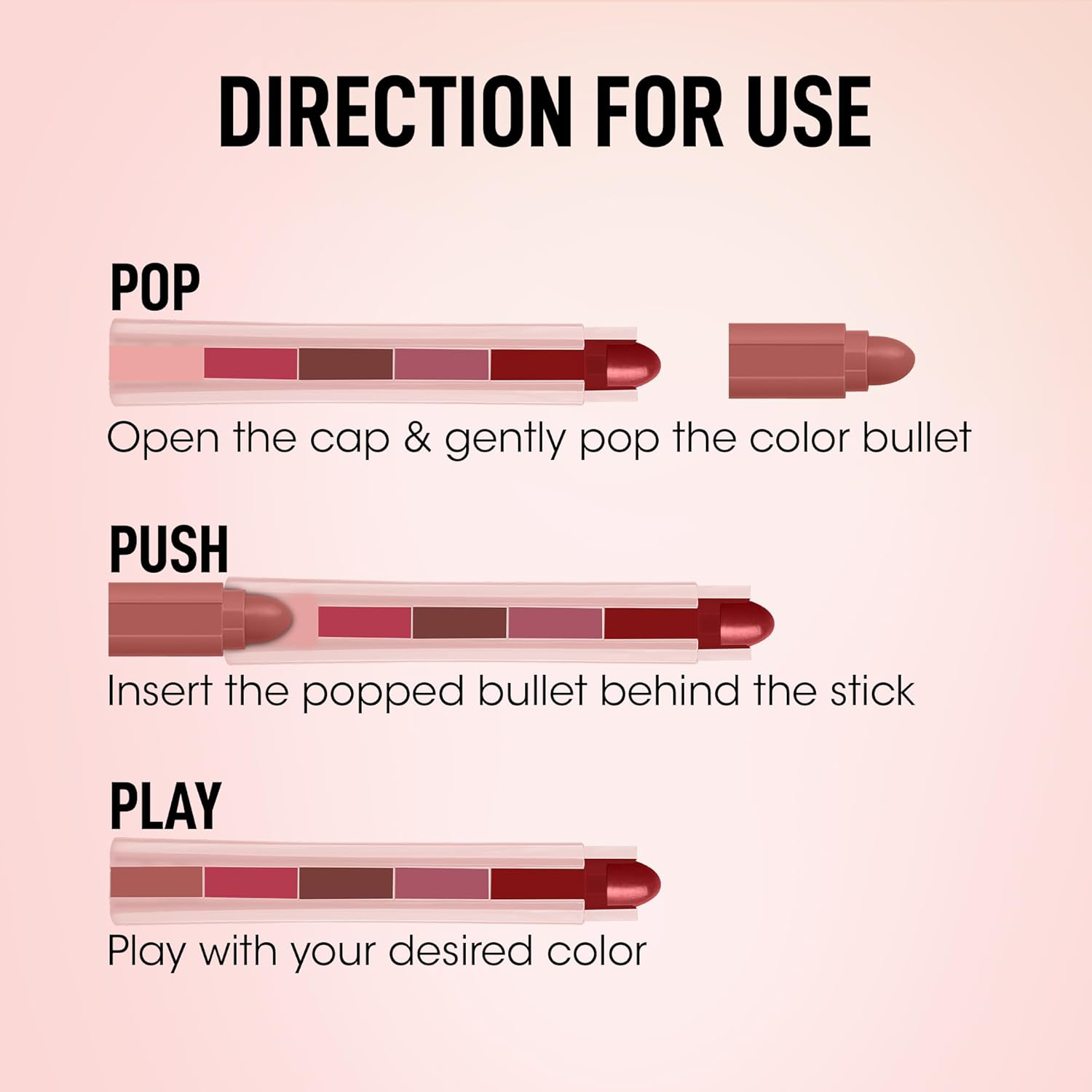 Beauty 5-in-1 Long Lasting Lipstick