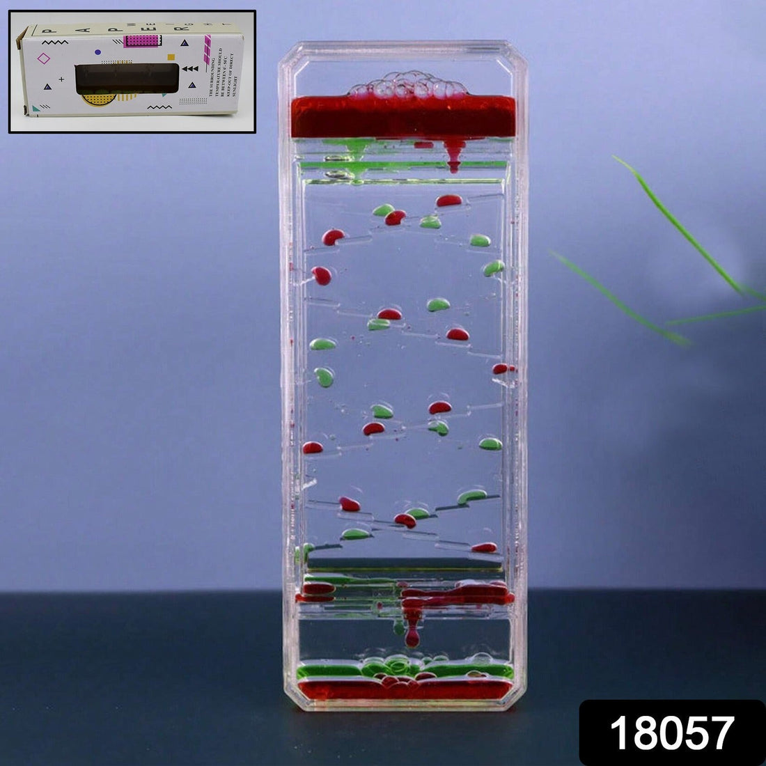 Liquid Floating Timer Motion Visual Clock Time