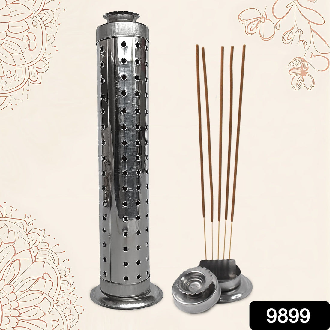 Shree Steel Incense Holder