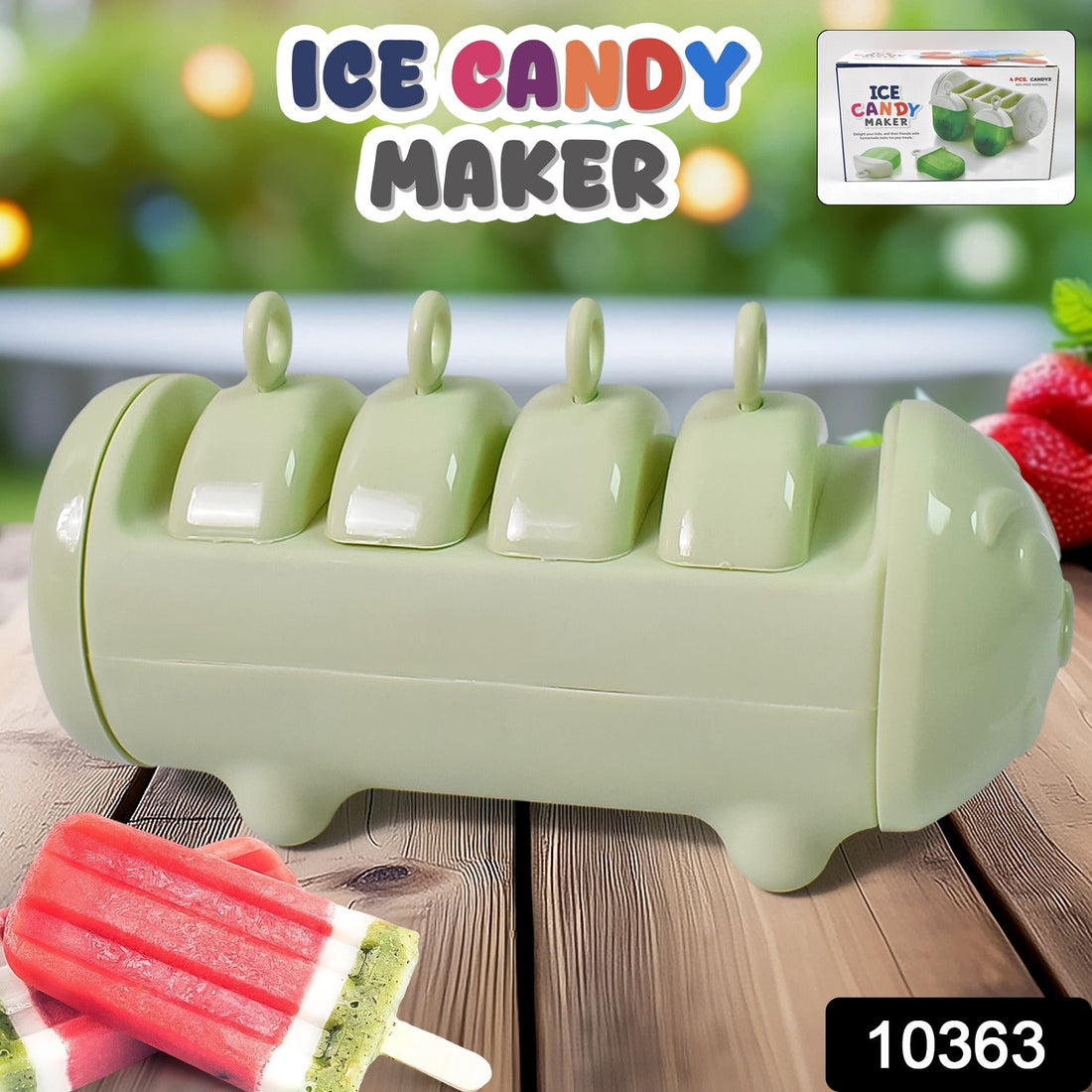Ice 4-Compartment Tray