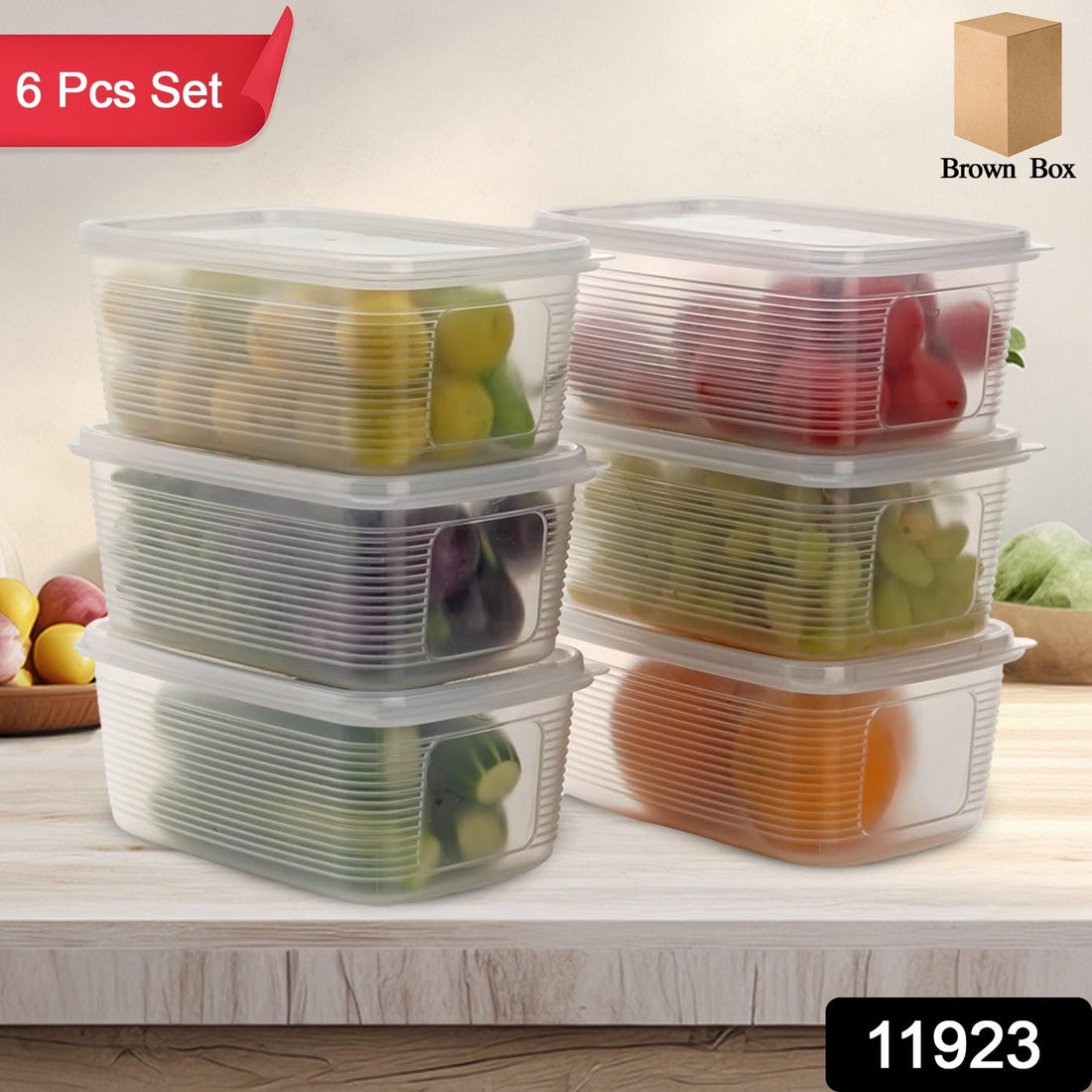 Plastic Food Storage Container Set
