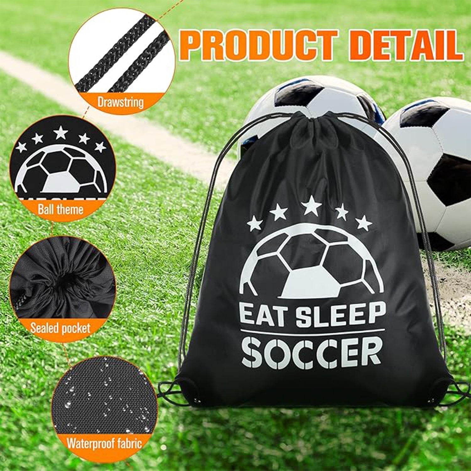 Sport Bag Drawstring Backpack Sports High Quality String Bag Sport Gym Sack pack for Women Men Large