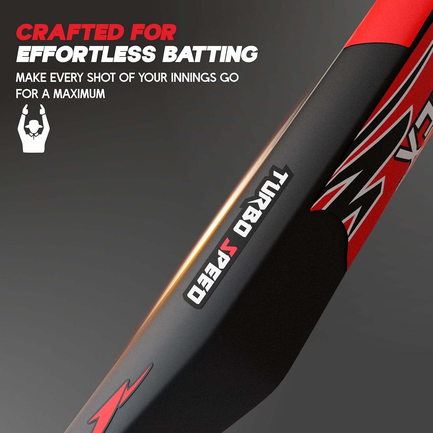 Lightweight Durable Plastic Cricket Bat (87 x 11 Cm / 1 Pc)