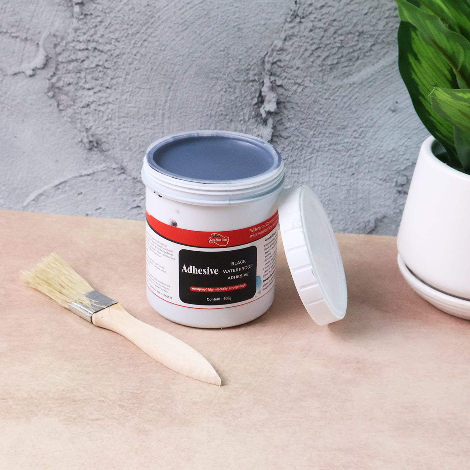 Black Waterproof Adhesive Paste 300 Gm - (Set)