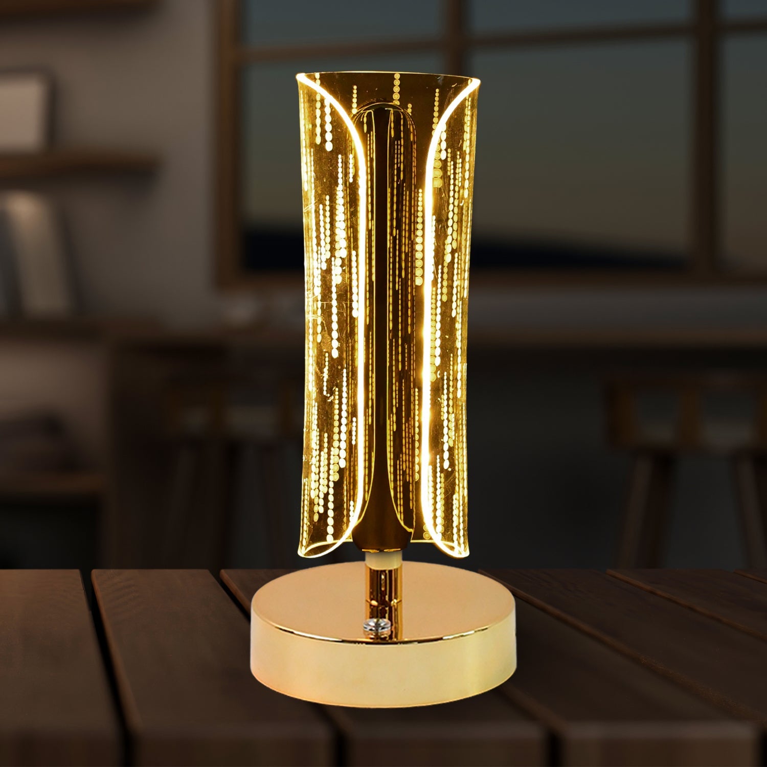 Cylinder Shape Table Lamp