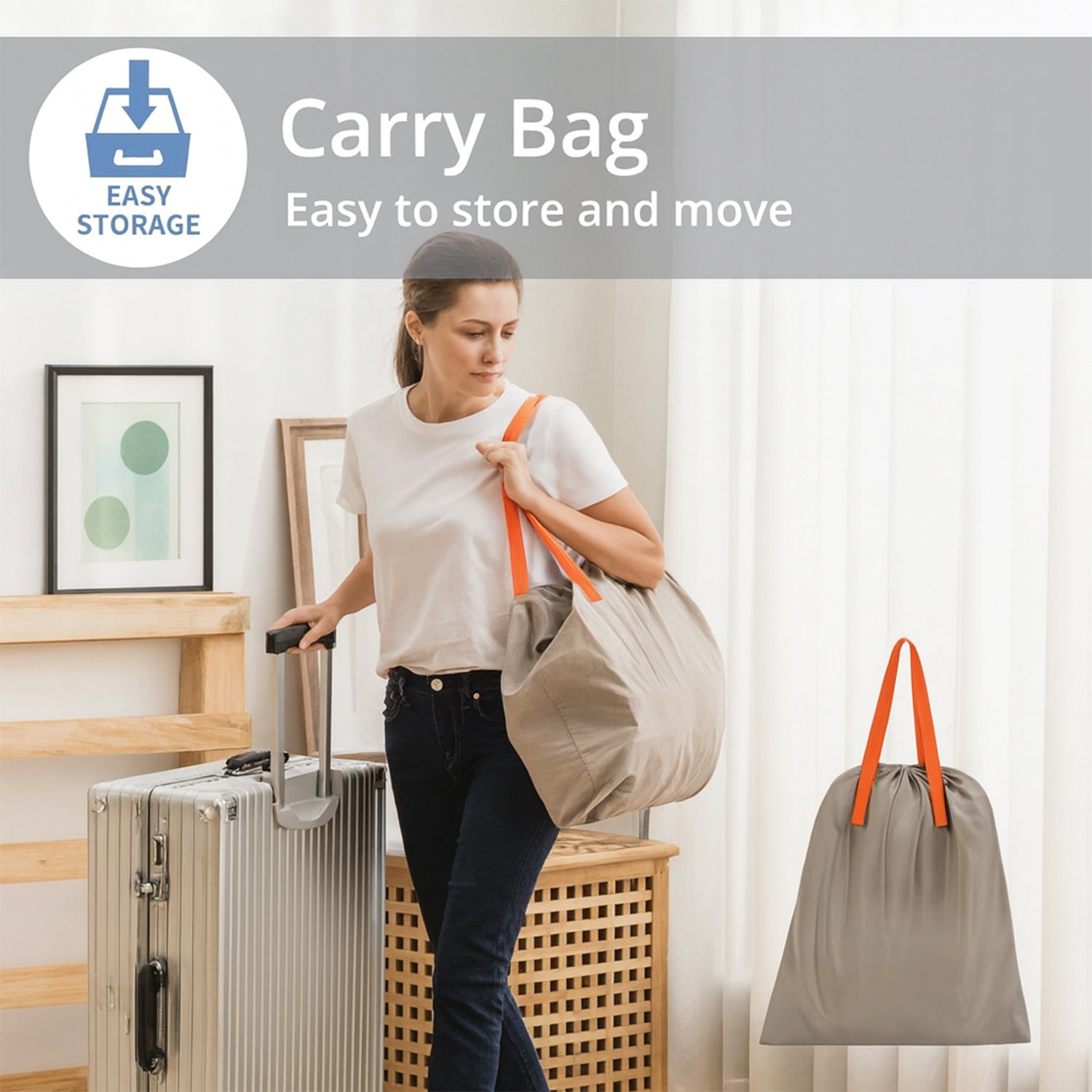 Portable Inflatable Bed Folding Lazy Bed (190x100x40 Cm / 1 Pc)