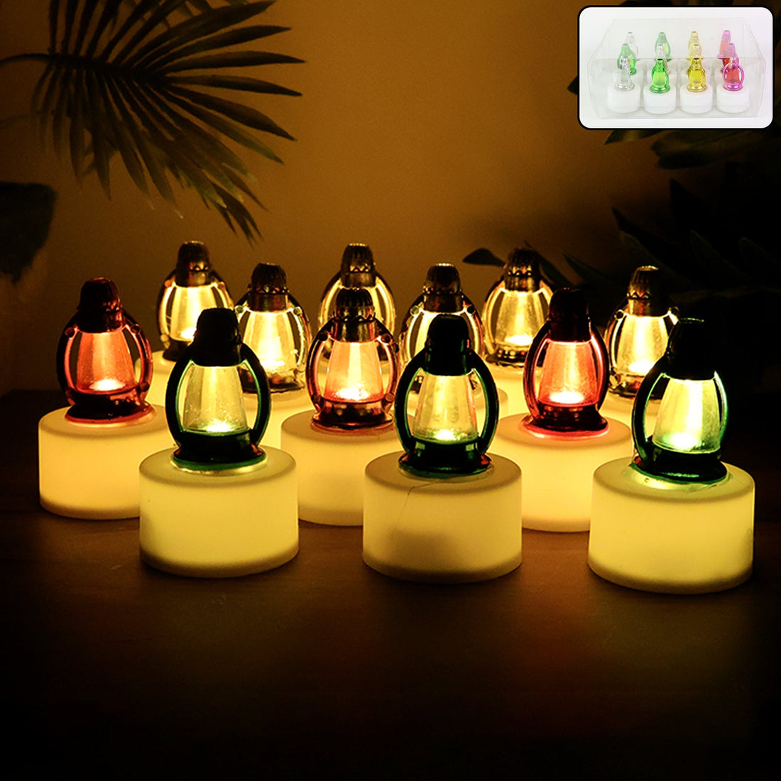 LED Decorative Candle Lamps (12 Pc)