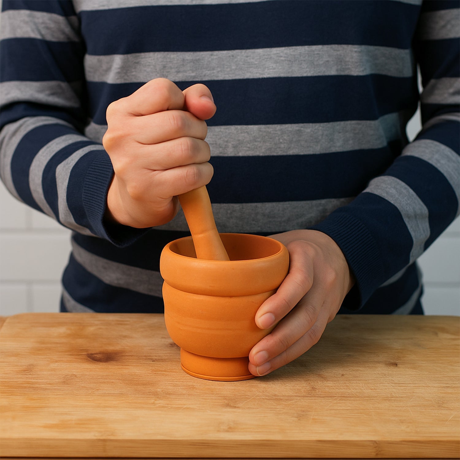 Unbreakable Plastic Mortar & Pestle - (Set)