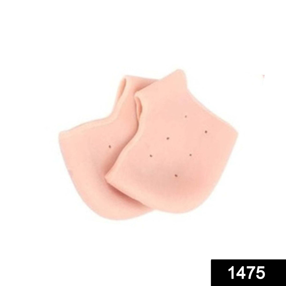 Reusable foot protector socks for heel care