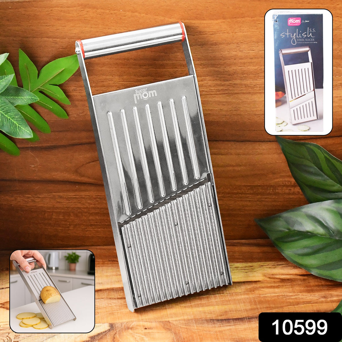 Supermom Stylish Stainless Steel Vegetable & Fruit Slicer