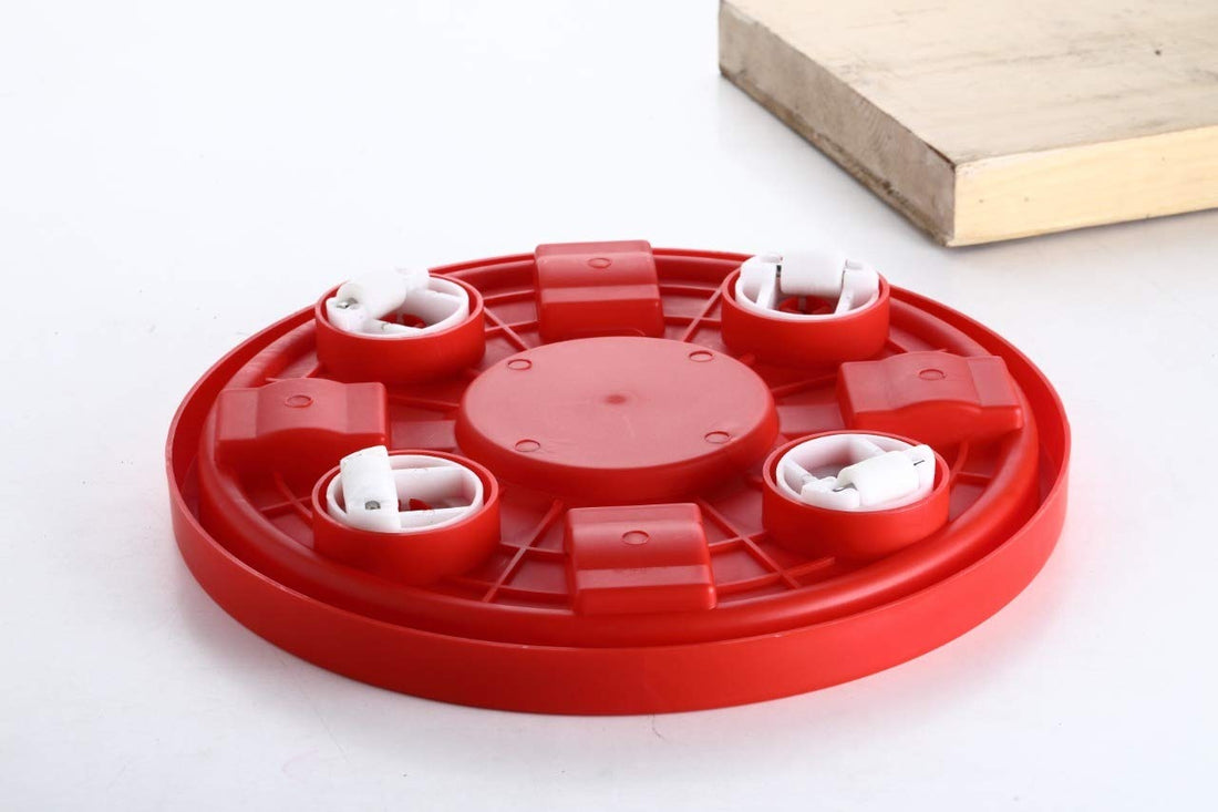 Gas cylinder trolley stand with movable wheels