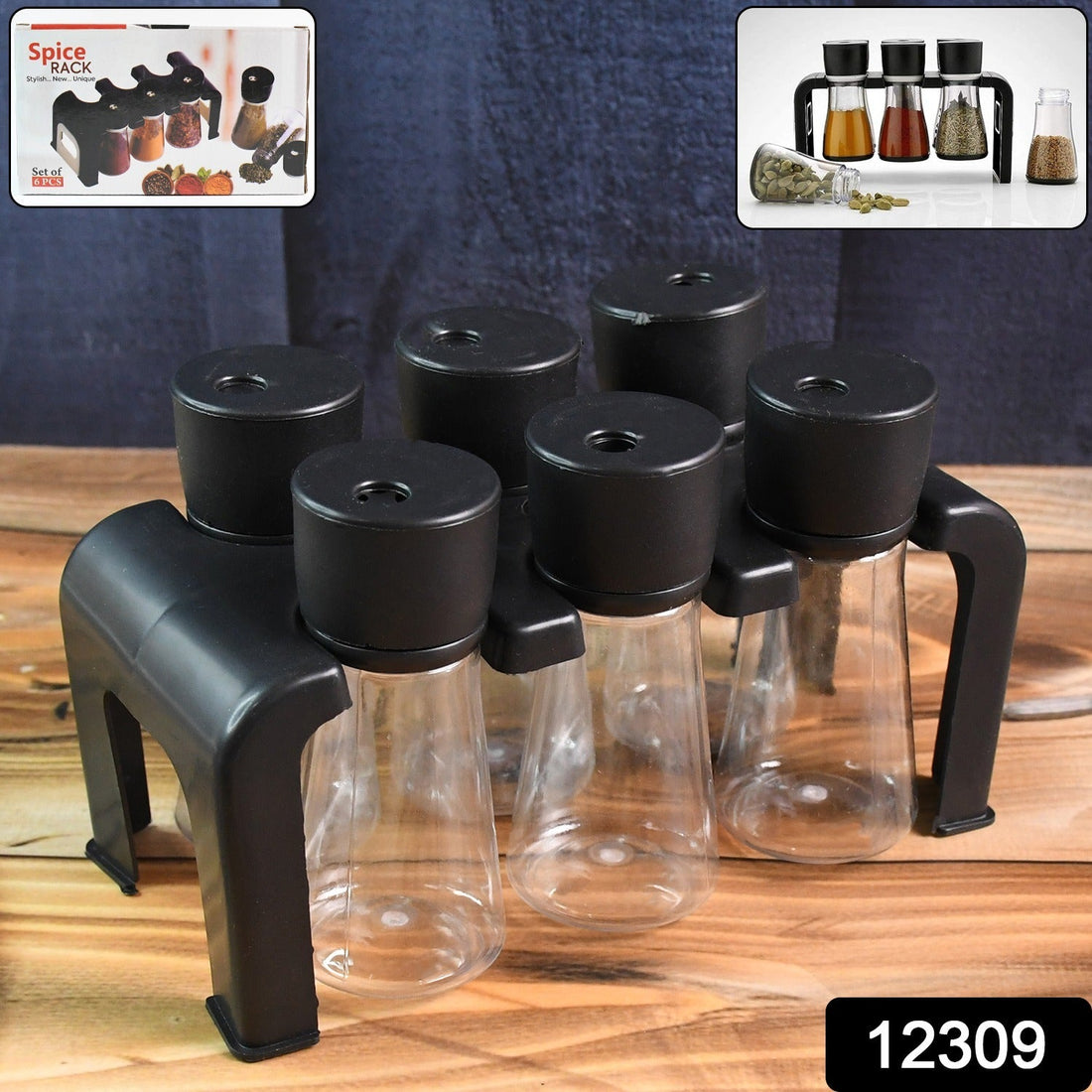  Space Saving Spice Jar Organizer