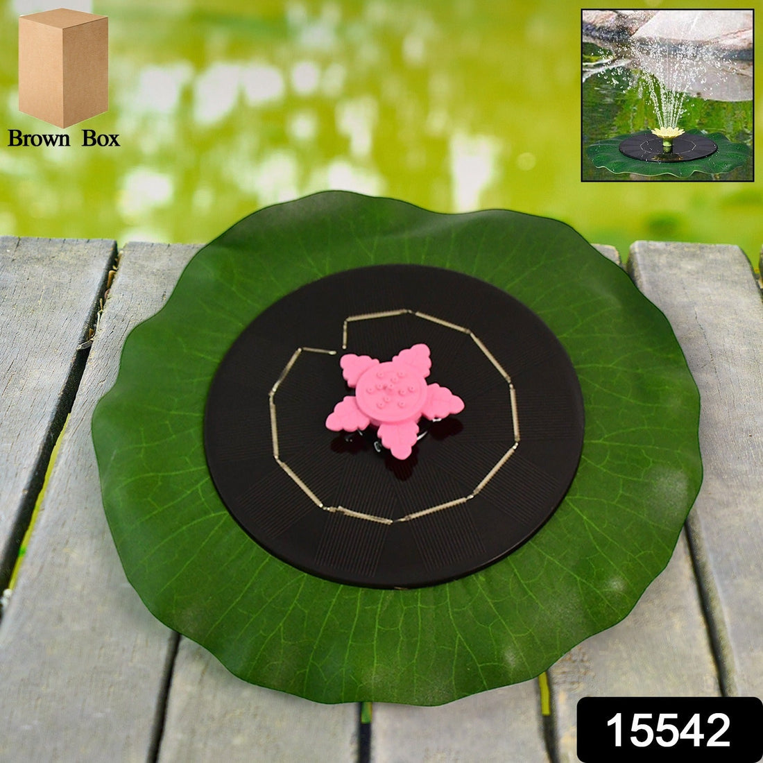Garden Whirl Solar Fountain Set