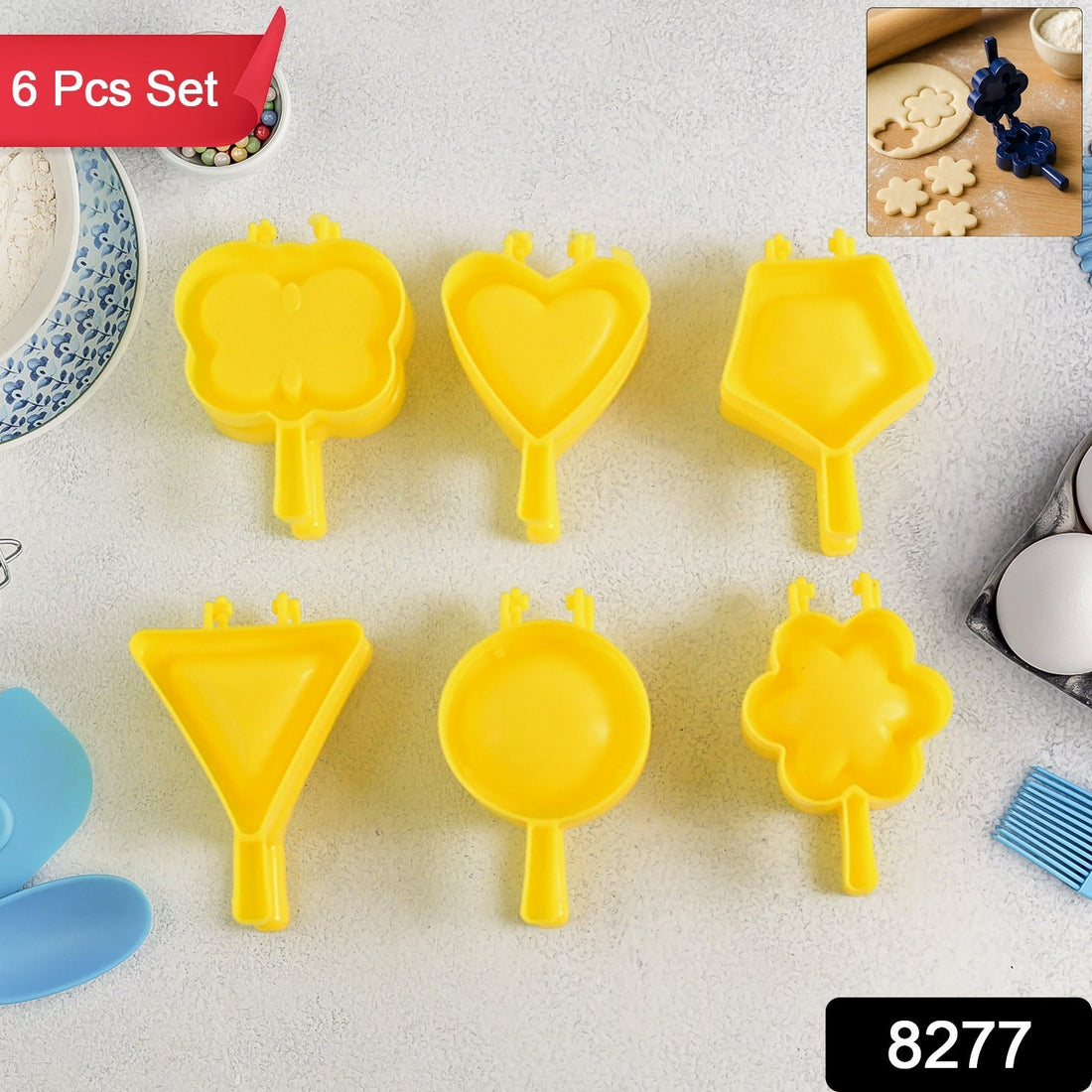 Baking Essentials Plastic Cookie Mould Set