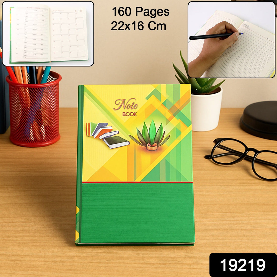 Classic Ruled Journal with Calendar Section