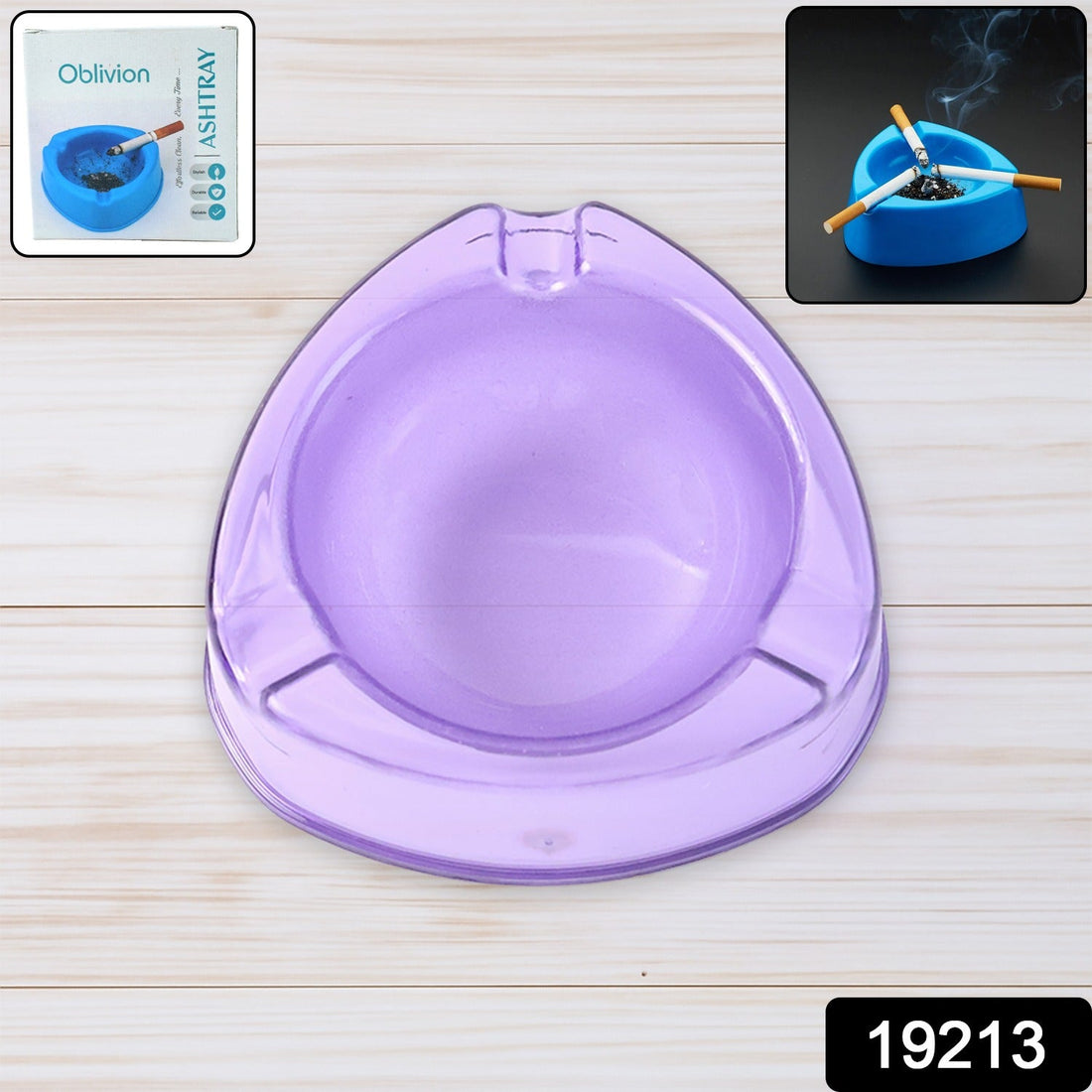 Oblivion Wide Bowl Plastic Ashtray 