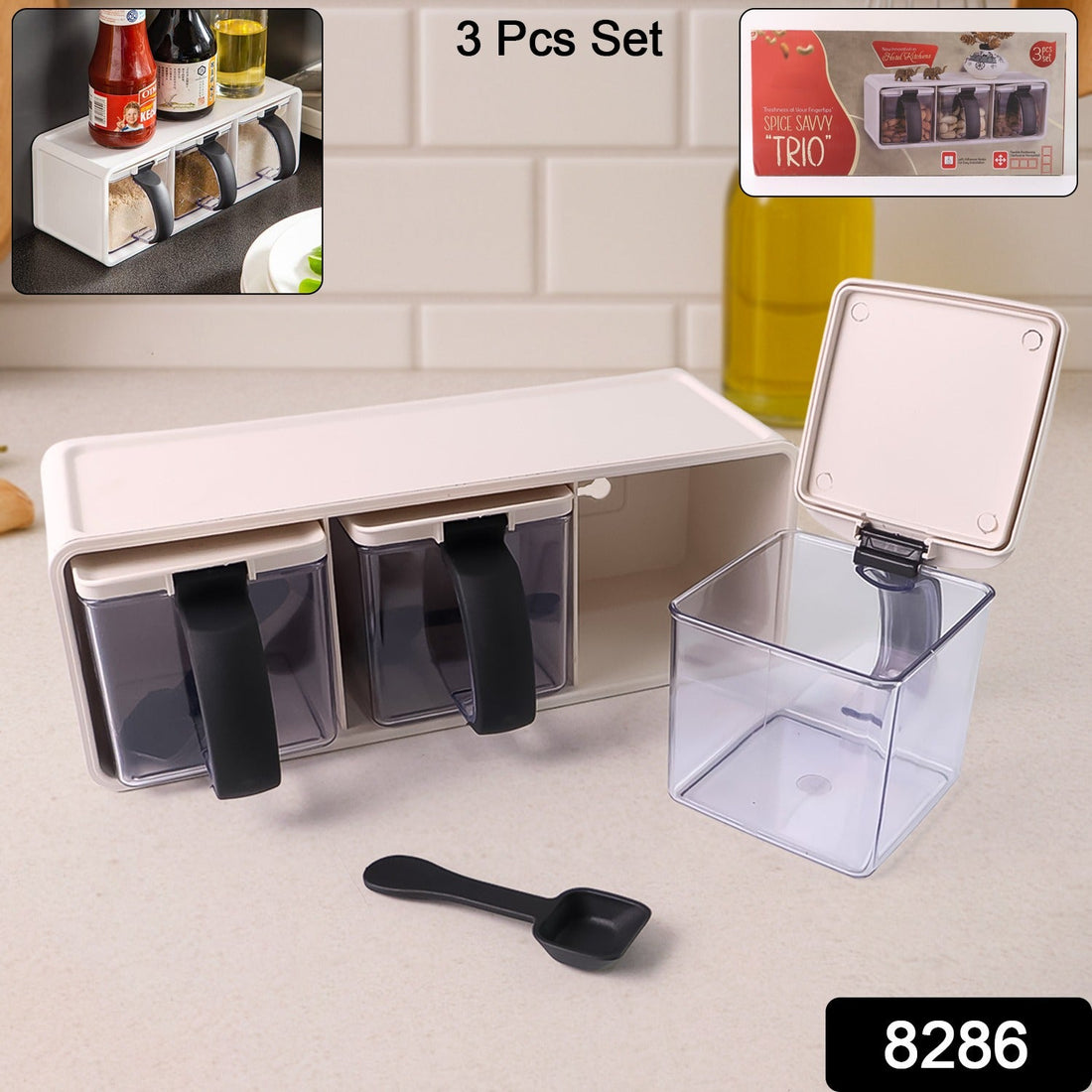 Kitchen Spice Organizer Box Set