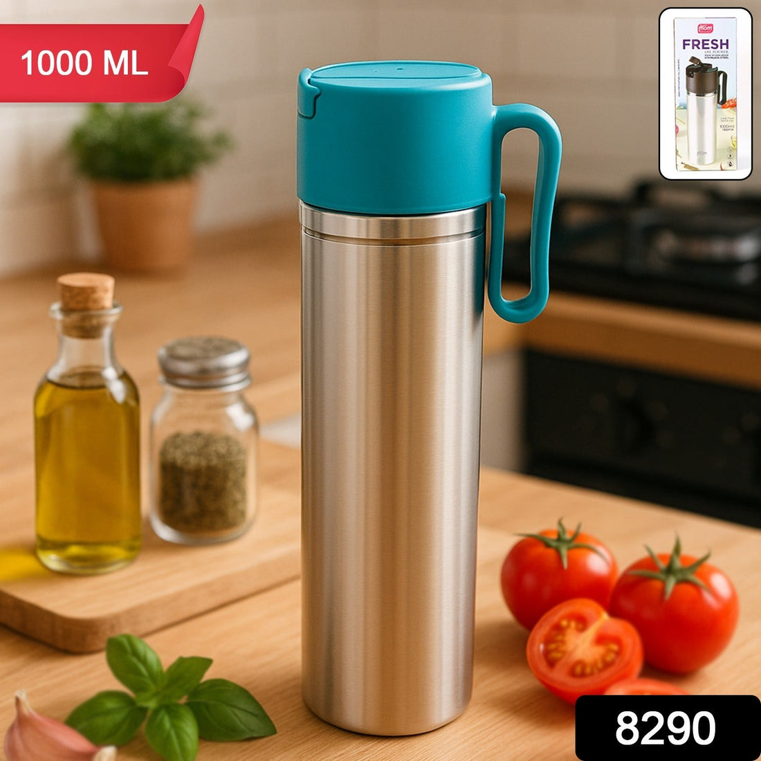 Stainless Steel Oil Pourer Bottle