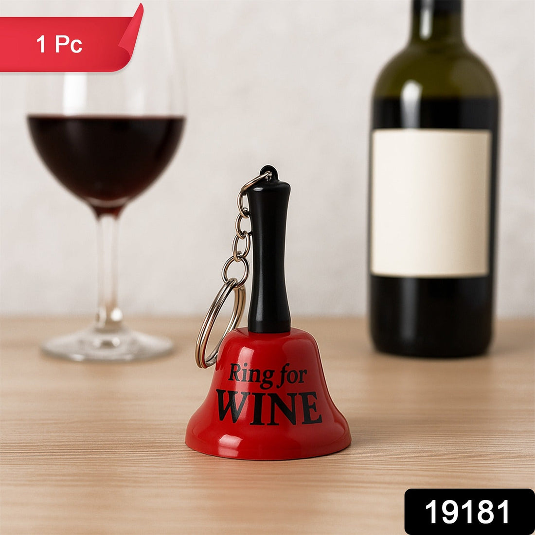 Mini Hand Bell with Keychain (1 Pc)