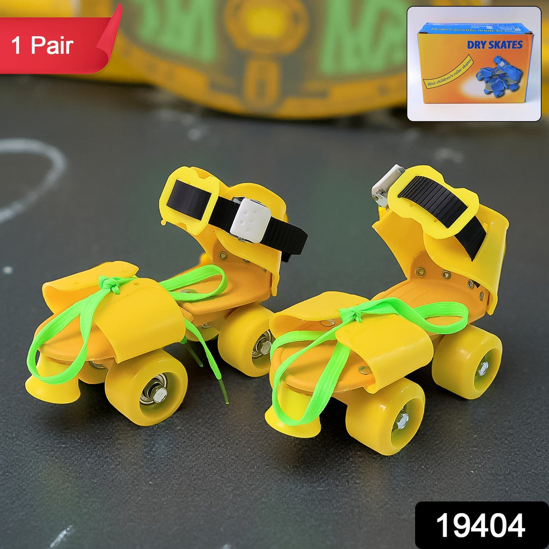 Adjustable Dry Skates for Kids (1 Pair)