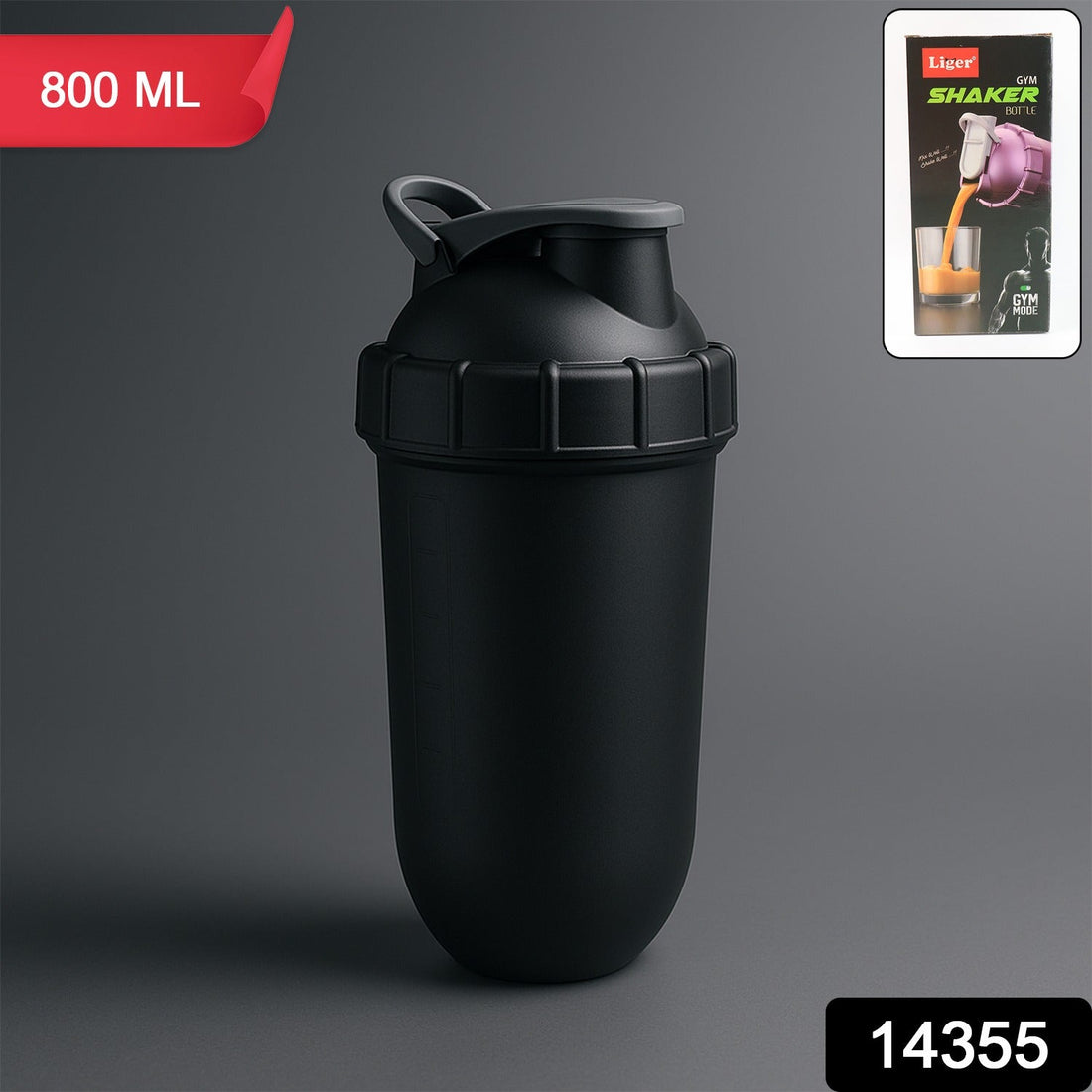 Liger Gym Shaker Bottle (Approx 800ML / 1 Pc)