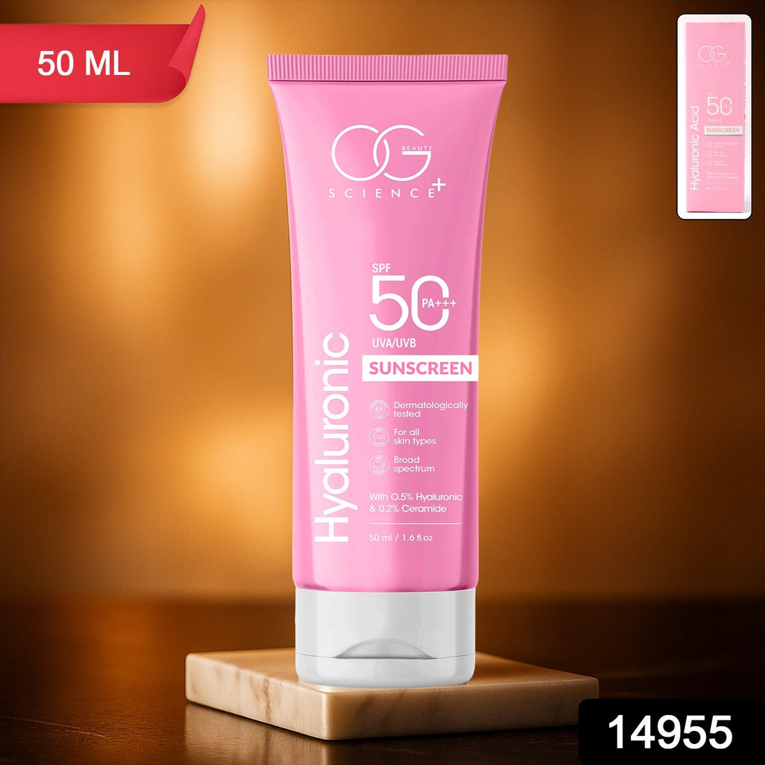 OG Beauty Science Hyaluronic Sunscreen (50ML / 1 Pc)