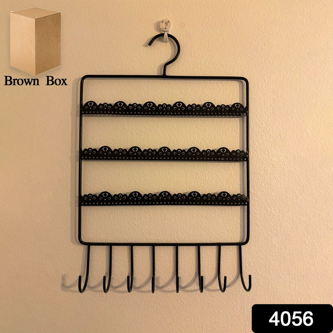 Deco Drape Wall Jewelry Rack