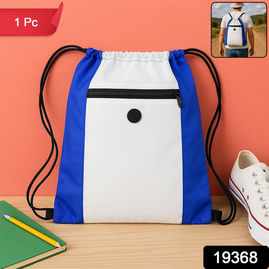 Drawstring Gym Bag