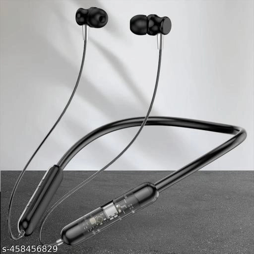 Wireless Bluetooth Neckband (Black)
