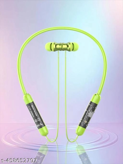Wireless Bluetooth Neckband (Green)