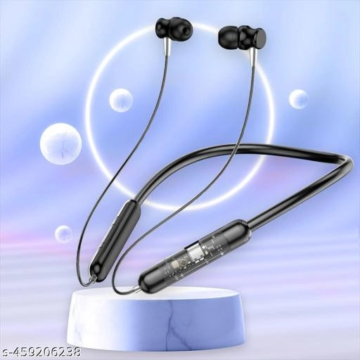 Wireless Bluetooth Neckband (Black)