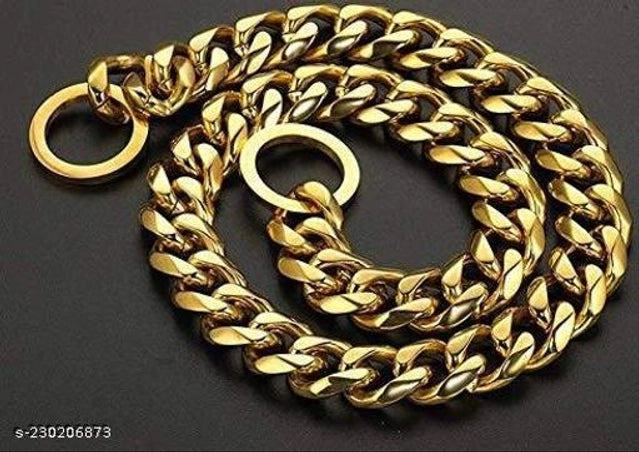 Metal Coller Chain for Big Dog (Multicolor, 26 inches)