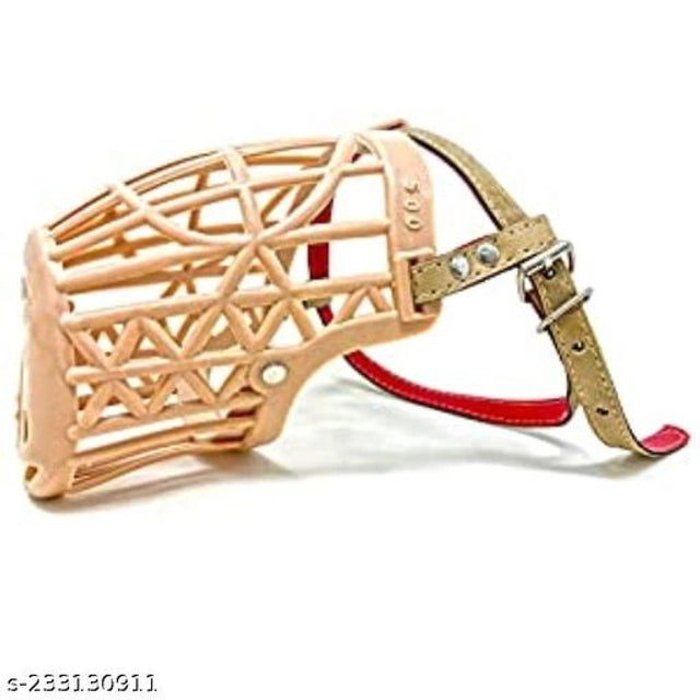 ABS Plastic Size 6 No. Muzzle for Dog (Multicolor)