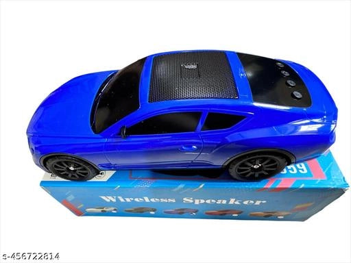 Portable Wireless Car Bluetooth Speaker (Blue)